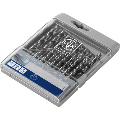 LUX-TOOLS komplet HSS-G svedrov Comfort 19-delni