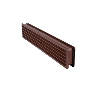 Zračnik za kopalnico 460 mm x 92 mm rjav