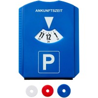 Parkirna ura s strgalom za led