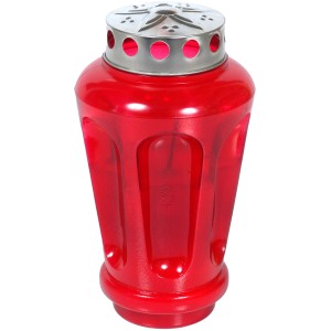 Nagrobna sveča Mojca velika rdeča