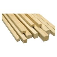 Okvirna letev iz smreke/jelke oblana 54 mm x 54 mm x 2.000 mm