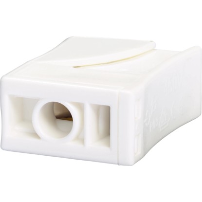 OBI Sponka za svetilko, 1-polna, Ø 0,75 mm - 2,5 mm, 25 kosov