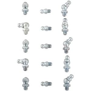 LUX-TOOLS Komplet nastavkov za mazanje 15-delni M6