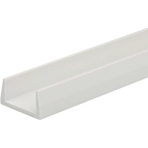 Arcansas U-profil 1,4 cm x 260 cm, PVC