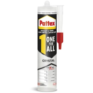 Pattex Lepilo in tesnilo Crystal transparentno 290 g