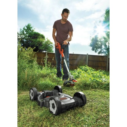 Black+Decker Akumulatorska kosilnica 3v1 STC1820CM AFS Reflex 18 V 2,0 Ah 28 cm