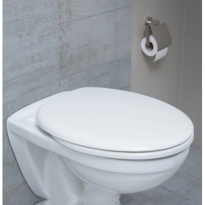 WC-deska Schütte z avtomatskim spuščanjem, bela