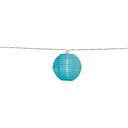 Solarna svetlobna LED-veriga Pisana 10 LED lampijonov