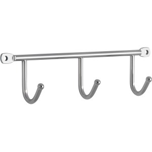 Siro Letvica s kljukicami 2081 kovina krom sijajni dolžina 200 mm 3 kavlji