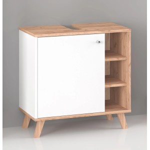 Astor Omarica pod umivalnikom Sven beli hrast FSC®