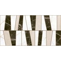 Eco Cerram Stenska ploščica Marmi Ivory dekor mat 30 cm x 60 cm rektificirana