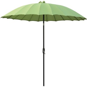 Vrtni senčnik Limon Ø 270 cm Limeta z ročico