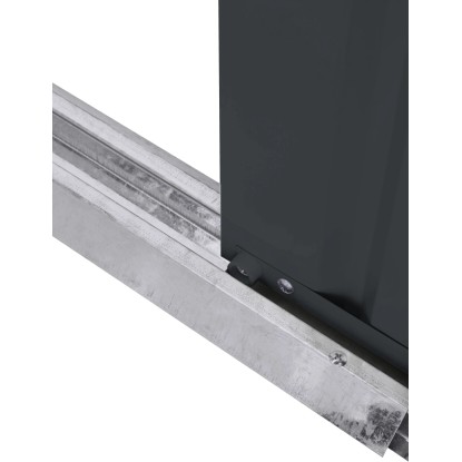 Globel Industries kovinska lopa 10x10 antracit Š x G: 295 cm x 299 cm