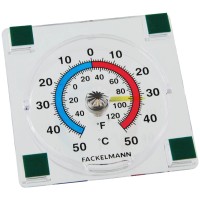 Fackelmann Termometer zunanji/notranji 77 x 77 x 20 mm bel
