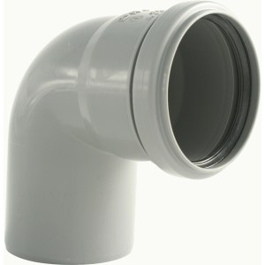 Marley HT-koleno 87° DN 75 Siv