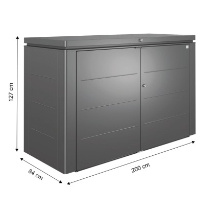 Biohort HighBoard Vel. 200 temno siva kovinska