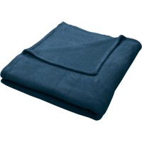 Odeja iz flisa 130 cm x 160 cm modra