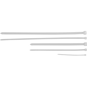 CMI Kabelska vezica Bela Komplet 250-delni.