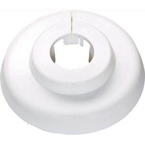 Tečajna rozeta 12 mm (G 1/8") Bela 4 kosi