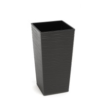 Orbis Posoda za rastline Finezja Eco Dluto 360 x 190 x 190 mm siva strukturirana
