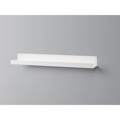 Kovinski stenski regal Bix 60 cm x 9 cm x 6 cm Bel