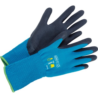 Otroške rokavice z delno prevleko iz naravnega lateksa 2 vrsti sortirano vel. 4