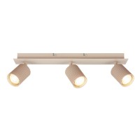 Brilo Stropni LED reflektor IDA bež 3 x GU10 maks. 9 W 450 x 80 x 90 mm