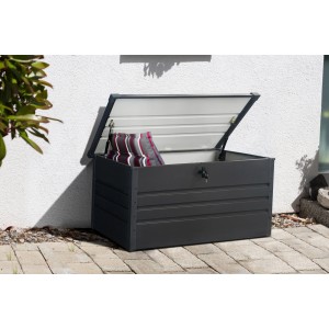 Floraworld Zaboj za shranjevanje 400 l antraciten