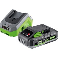 LUX-TOOLS Začetni komplet AK-20/4.0 z aku. 20 V 4 Ah in polnil. 1 PowerSystem