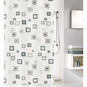 BWO Mason Zavesa za prhanje antracitna 180 x 200 cm