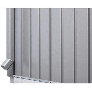 Biohort Komplet žlebov za AvantGarde kremenčevo siv kovinski