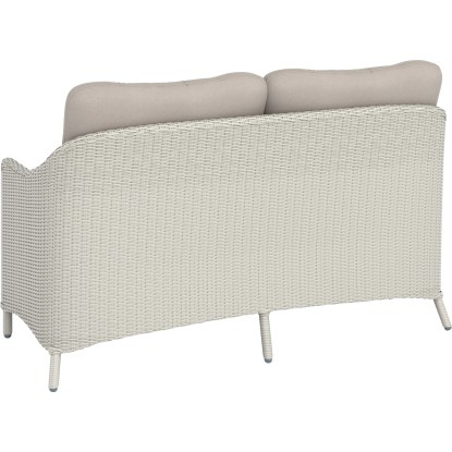 Gulfport Sedežna garnitura iz ratana 4-delna siva