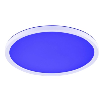 Brilliant Stropna LED-svetilka Velion bela Ø 29,3 cm