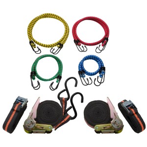 LUX-TOOLS Komplet napenjalnih trakov, 12-delni