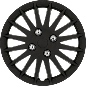 Okrasni kolesni pokrov Suzuka črn 38 cm (15") 4 kosi