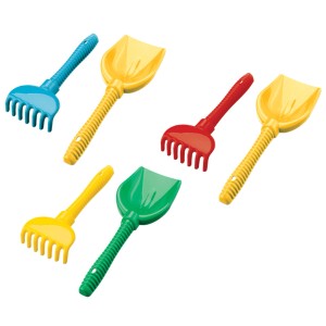 Happy People Lopatica in grablje za pesek