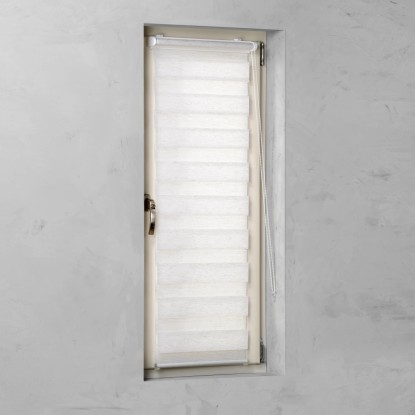 Cocoon Easy Fix dvojna dnevna rolo zavesa lan 45 cm x 150 cm