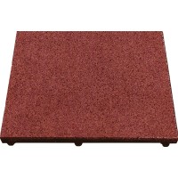 Plošča za zaščito pred padci rdeče rjava 3 cm x 40 cm x 40 cm