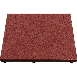 Plošča za zaščito pred padci rdeče rjava 3 cm x 40 cm x 40 cm