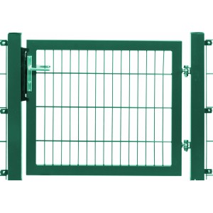 Enojna vrata Premium dvojni panel zeleni okvir 200 x 100 cm