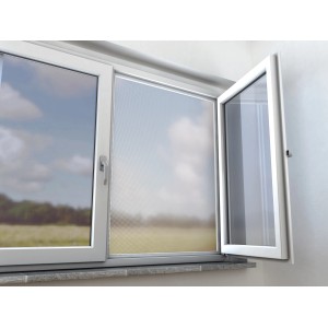 Mreža proti mrčesu za okno 110 cm x 130 cm belo