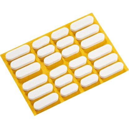 Univerzalni blažilnik Extra Soft 24-delni Bele barve