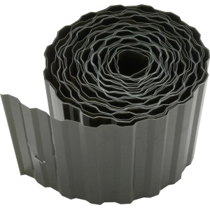 Obroba za trato 9 m x 15 cm zelene barve