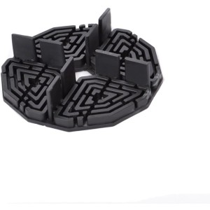 Nosilec plošč GS Terrassen 10 mm, črn, 32 kosov