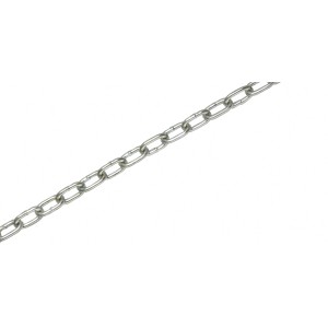 LUX-TOOLS Veriga iz okroglega jekla S kratkimi členi Pocinkana 4 mm