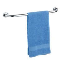 Wenko Držalo za kopalne brisače Basic legirano jeklo sijajno nerjavno 60 cm