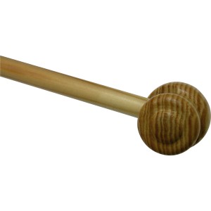Drog za vitražne zavese Montana Ø 11 mm Naravni bor 120 cm