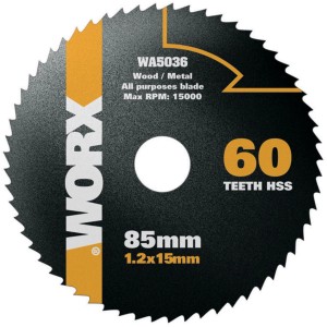 Worx List za ročno krožno žago 60Z WA5036