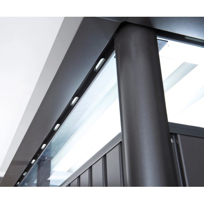 Biohort Kovinska lopa za orodje HighLine H2 krem. siva 275 x 195 cm enojna vrata