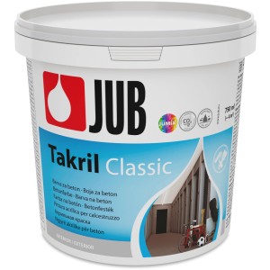 JUB 750 ml Barva za beton Takril Classic siva št. 1